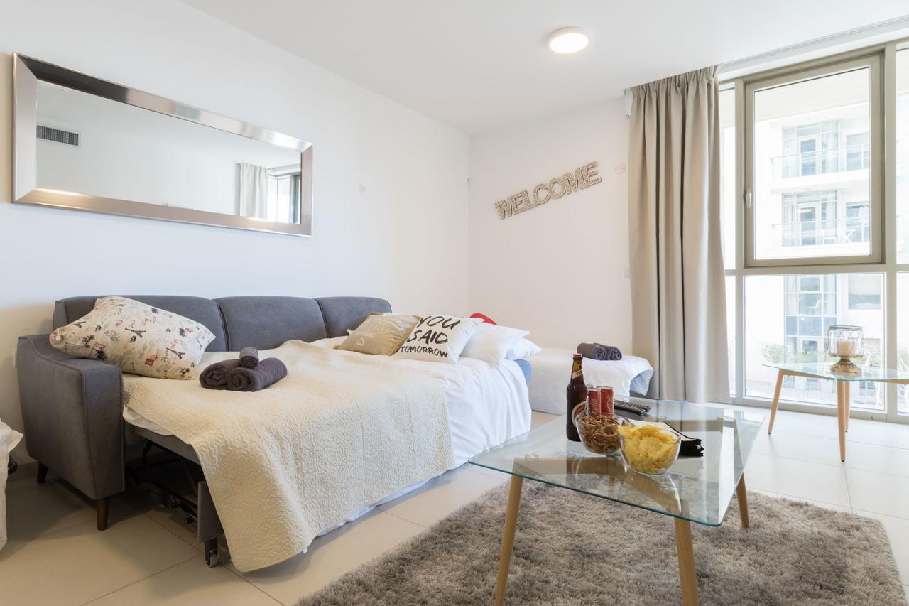 Luxury One-Bedroom Apartment/Parking In City Center เยรูซาเลม ภายนอก รูปภาพ